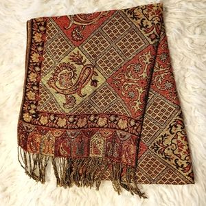 PASHMINA cashmere/silk blend scarf